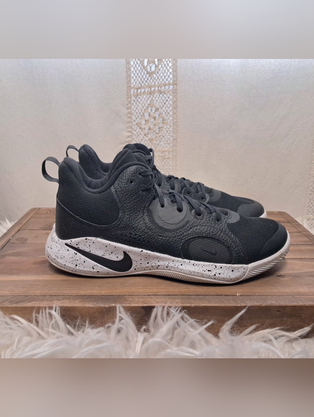 Nike Fly By Mid 2 Basketball Shoes Size 9 - Picture 4 of 7
